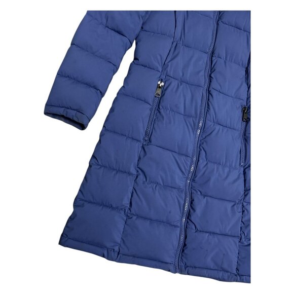 KENNETH COLE REACTION Designer Winter Puffer Long Parka Coat Womens Small - Picture 4 of 7